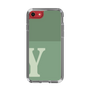Slim Protection Case［ Original - initial two tone - Y green ］