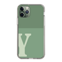 Slim Protection Case［ Original - initial two tone - Y green ］