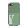 Slim Protection Case［ Original - initial two tone - Y green ］