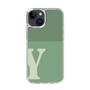 Slim Protection Case［ Original - initial two tone - Y green ］