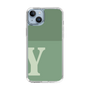 Slim Protection Case［ Original - initial two tone - Y green ］