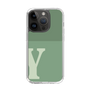 Slim Protection Case［ Original - initial two tone - Y green ］