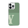 Slim Protection Case［ Original - initial two tone - Y green ］