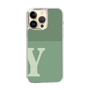 Slim Protection Case［ Original - initial two tone - Y green ］