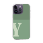 Slim Protection Case［ Original - initial two tone - Y green ］