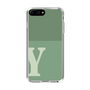 Slim Protection Case［ Original - initial two tone - Y green ］