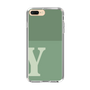 Slim Protection Case［ Original - initial two tone - Y green ］