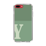 Slim Protection Case［ Original - initial two tone - Y green ］