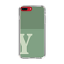 Slim Protection Case［ Original - initial two tone - Y green ］