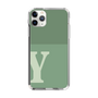 Slim Protection Case［ Original - initial two tone - Y green ］