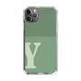 Slim Protection Case［ Original - initial two tone - Y green ］