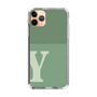 Slim Protection Case［ Original - initial two tone - Y green ］