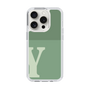 Slim Protection Case［ Original - initial two tone - Y green ］
