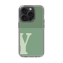 Slim Protection Case［ Original - initial two tone - Y green ］