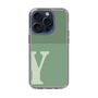 Slim Protection Case［ Original - initial two tone - Y green ］