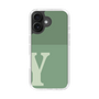 Slim Protection Case［ オリジナル - initial two tone - Y green ］