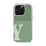 Slim Protection Case［ オリジナル - initial two tone - Y green ］