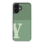 Slim Protection Case［ オリジナル - initial two tone - Y green ］