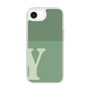 Slim Protection Case［ Original - initial two tone - Y green ］