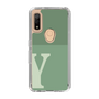 Slim Protection Case［ Original - initial two tone - Y green ］