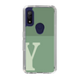 Slim Protection Case［ Original - initial two tone - Y green ］