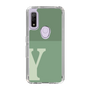 Slim Protection Case［ Original - initial two tone - Y green ］