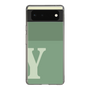 Slim Protection Case［ Original - initial two tone - Y green ］