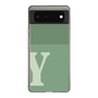 Slim Protection Case［ Original - initial two tone - Y green ］