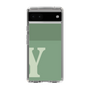 Slim Protection Case［ Original - initial two tone - Y green ］
