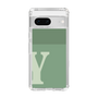 Slim Protection Case［ Original - initial two tone - Y green ］