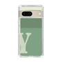 Slim Protection Case［ Original - initial two tone - Y green ］
