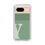 Slim Protection Case［ Original - initial two tone - Y green ］
