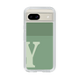 Slim Protection Case［ Original - initial two tone - Y green ］