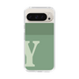 Slim Protection Case［ Original - initial two tone - Y green ］