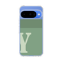 Slim Protection Case［ Original - initial two tone - Y green ］