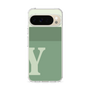 Slim Protection Case［ Original - initial two tone - Y green ］