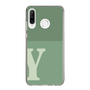 Slim Protection Case［ Original - initial two tone - Y green ］