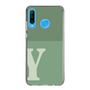 Slim Protection Case［ Original - initial two tone - Y green ］