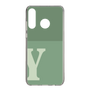 Slim Protection Case［ Original - initial two tone - Y green ］