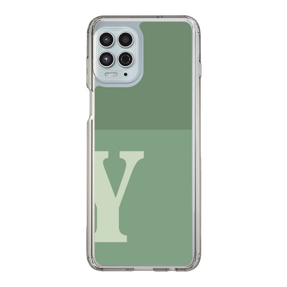 Slim Protection Case［ Original - initial two tone - Y green ］