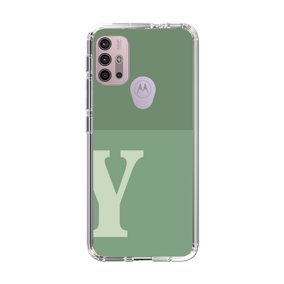 Slim Protection Case［ Original - initial two tone - Y green ］