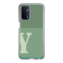 Slim Protection Case［ Original - initial two tone - Y green ］