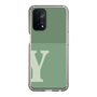 Slim Protection Case［ Original - initial two tone - Y green ］
