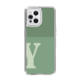 Slim Protection Case［ Original - initial two tone - Y green ］