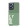 Slim Protection Case［ Original - initial two tone - Y green ］