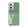 Slim Protection Case［ オリジナル - initial two tone - Y green ］