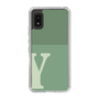 Slim Protection Case［ Original - initial two tone - Y green ］
