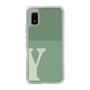 Slim Protection Case［ Original - initial two tone - Y green ］