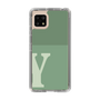 Slim Protection Case［ Original - initial two tone - Y green ］
