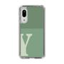 Slim Protection Case［ Original - initial two tone - Y green ］